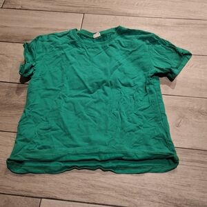 🍕 Vintage green kids tee🦋🍍🐠🍬🍿